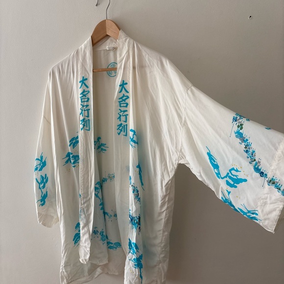 Real Kimono, thin nice cotton blouse made in Japan - Picture 5 of 8